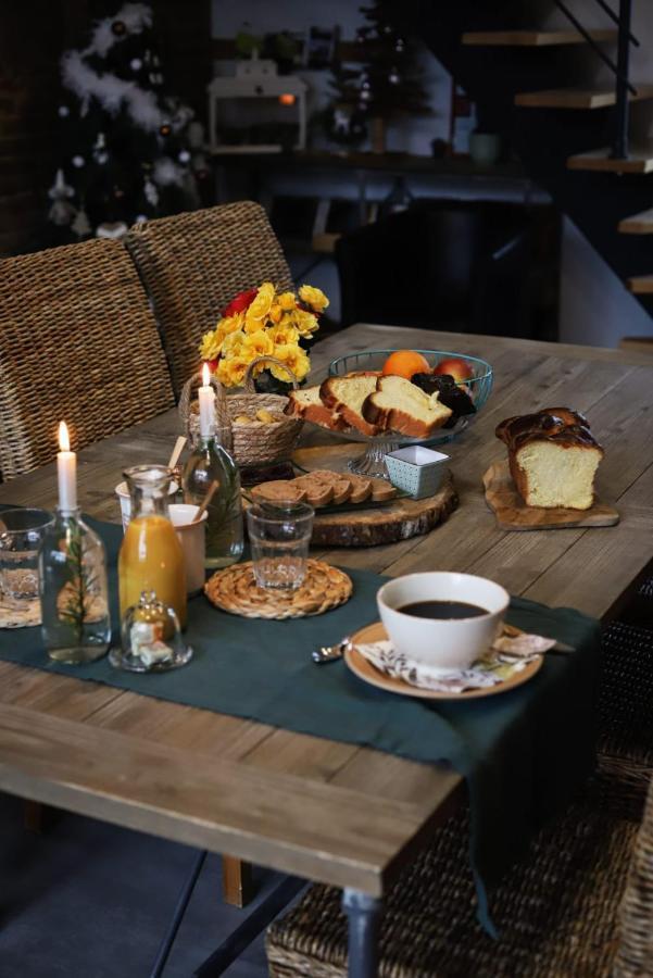 Bed and Breakfast Aux Secrets D'Agathe Plan  Exterior foto