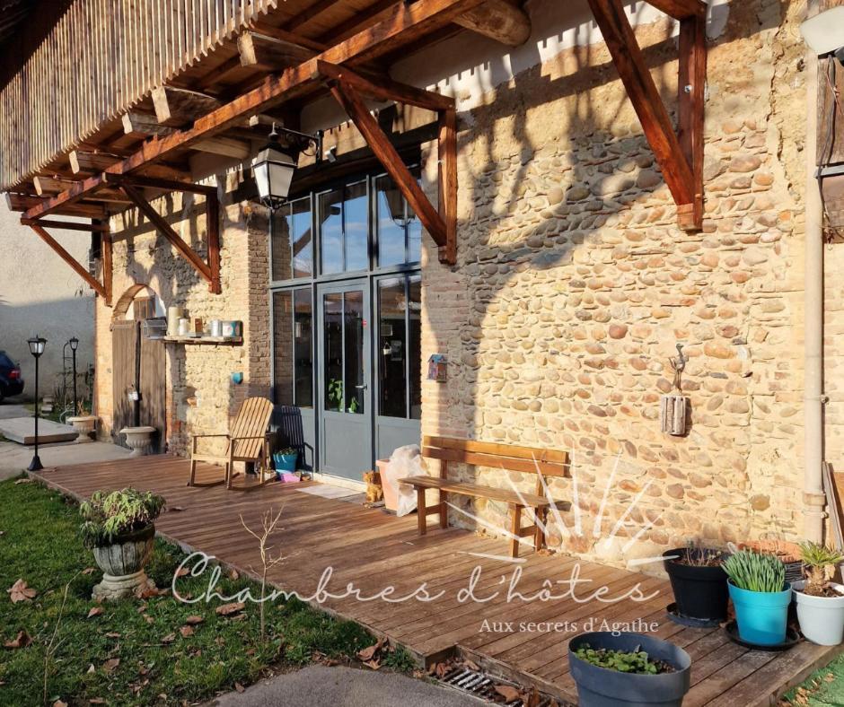 Bed and Breakfast Aux Secrets D'Agathe Plan  Exterior foto